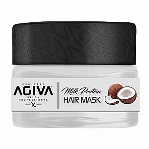מסכת שיער עם חלבון חלב 350 מ"ל Agiva Hair Mask Milk Protein מסכת שיער עם חלבון חלב 350 מ"ל Agiva Hair Mask Milk Protein
