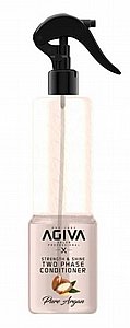 מרכך ללא שטיפה עם שמן ארגן 400 מ"ל Agiva Two Phase Conditioner Pure Argan מרכך ללא שטיפה עם שמן ארגן 400 מ"ל Agiva Two Phase Conditioner Pure Argan