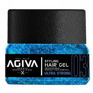 ג`ל לשיער Agiva Styling Hair Gel Ultra Strong - Blue - אחיזה מקסימלית לעיצוב מושלם ג`ל לשיער Agiva Styling Hair Gel Ultra Strong - Blue - אחיזה מקסימלית לעיצוב מושלם