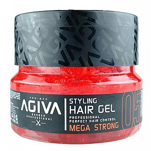 Agiva Styling Hair Gel Mega Strong - Red 700ml - אחיזה מקסימלית לעיצוב בלתי מנוצח Agiva Styling Hair Gel Mega Strong - Red 700ml - אחיזה מקסימלית לעיצוב בלתי מנוצח