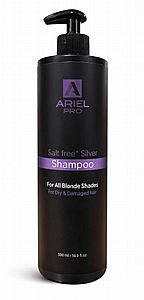 שמפו סילבר ללא מלחים ArielPRO Silver Shampoo אריאל פרו שמפו סילבר ללא מלחים ArielPRO Silver Shampoo אריאל פרו