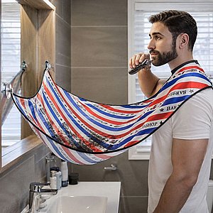חלוק הפלא שנדבק למראה - למקלחת נקייה חלוק הפלא שנדבק למראה - למקלחת נקייה