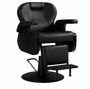 כיסא ברבר שחור מקצועי BarberPRO BC-2 כיסא ברבר שחור מקצועי BarberPRO BC-2