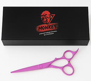 מספריים מקצועיות 6 אינץ` Monkey Professional Scissor 6.INCH ורוד מספריים מקצועיות 6 אינץ` Monkey Professional Scissor 6.INCH ורוד