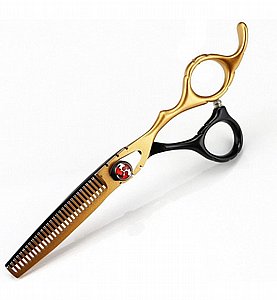 מספריי דילול 6 אינץ שחור זהב BarberPRO BP8908 מספריי דילול 6 אינץ שחור זהב BarberPRO BP8908