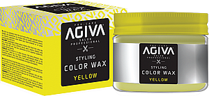 ווקס צובע זמני בצבע זהב Agiva Hair Styling Color Wax Gold 120ml ווקס צובע זמני בצבע זהב Agiva Hair Styling Color Wax Gold 120ml