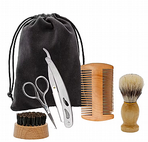 ערכה לטיפוח וגילוח הזקן AGIVA Hair Brush Set אגיבה ערכה לטיפוח וגילוח הזקן AGIVA Hair Brush Set אגיבה