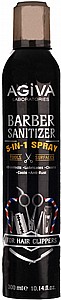 ספריי חיטוי 5 ב 1 300 מ"ל Agiva Barber Sanitizer 5 in 1 Spray (300ml) ספריי חיטוי 5 ב 1 300 מ"ל Agiva Barber Sanitizer 5 in 1 Spray (300ml)