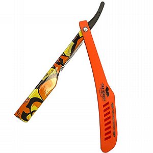 ידית תער פרפר BarberPRO - כתומה ידית תער פרפר BarberPRO - כתומה