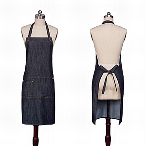 חלוק לספר מג'ינס Barber Jeans Apron חלוק לספר מג'ינס Barber Jeans Apron