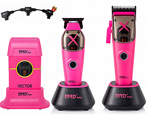 סט מכונות תספורת וגילוח מקצועיות MRD PRO Ultimate X Triple סט מכונות תספורת וגילוח מקצועיות MRD PRO Ultimate X Triple