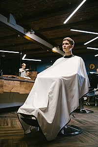חלוק מקצועי למסתפר עם סגירת סיליקון Premium Barber Cape חלוק מקצועי למסתפר עם סגירת סיליקון Premium Barber Cape
